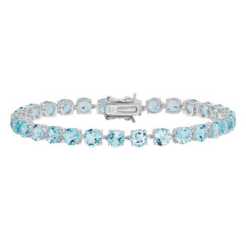 RYLOS Jewelry For Women Sterling Silver Love Knot Tennis Bracelet, Ring