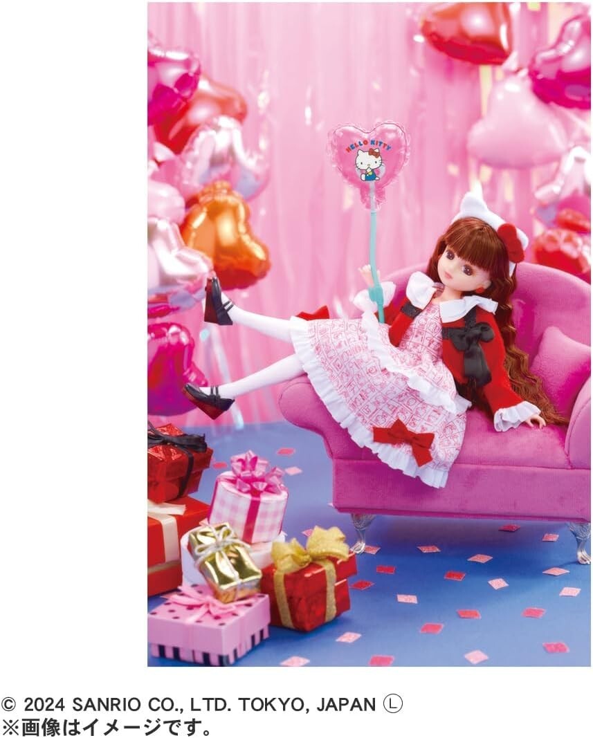 新品未開封☆Licca Hello Kitty Celebration Style☆リカちゃん