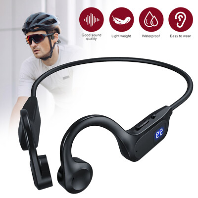 Bluetooth 5.2 Kopfhörer Knochenschall Kabelloses Earbuds Ohrhörer Sportkopfhörer