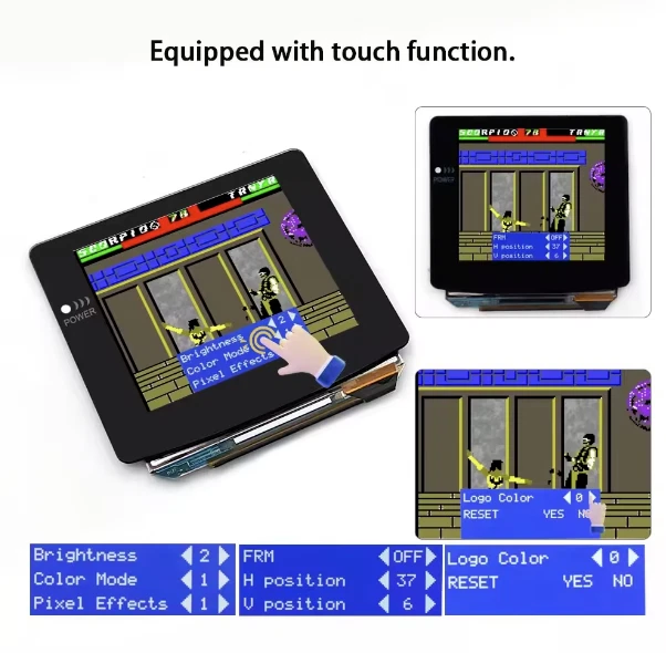 Nintendo Game Boy Color System GBC AMOLED OLED Q5 IPS Touchscreen LCD PICK COLOR - Image 4 of 4