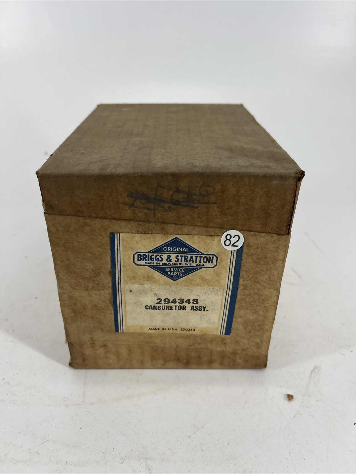 Strattonb NEW FACTORY SEALED OEM RARE Genuine Briggs & Stratton B&S Carburetor ...