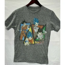 Dragon Ball Z Men's Official Merchandise Goku Vegeta Japanese Anime T-Shirt Sz S