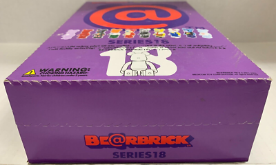 MEDICOM BEARBRICK BE@RBRICK SERIES 18 FULL DISPLAY BOX 24 PIECES