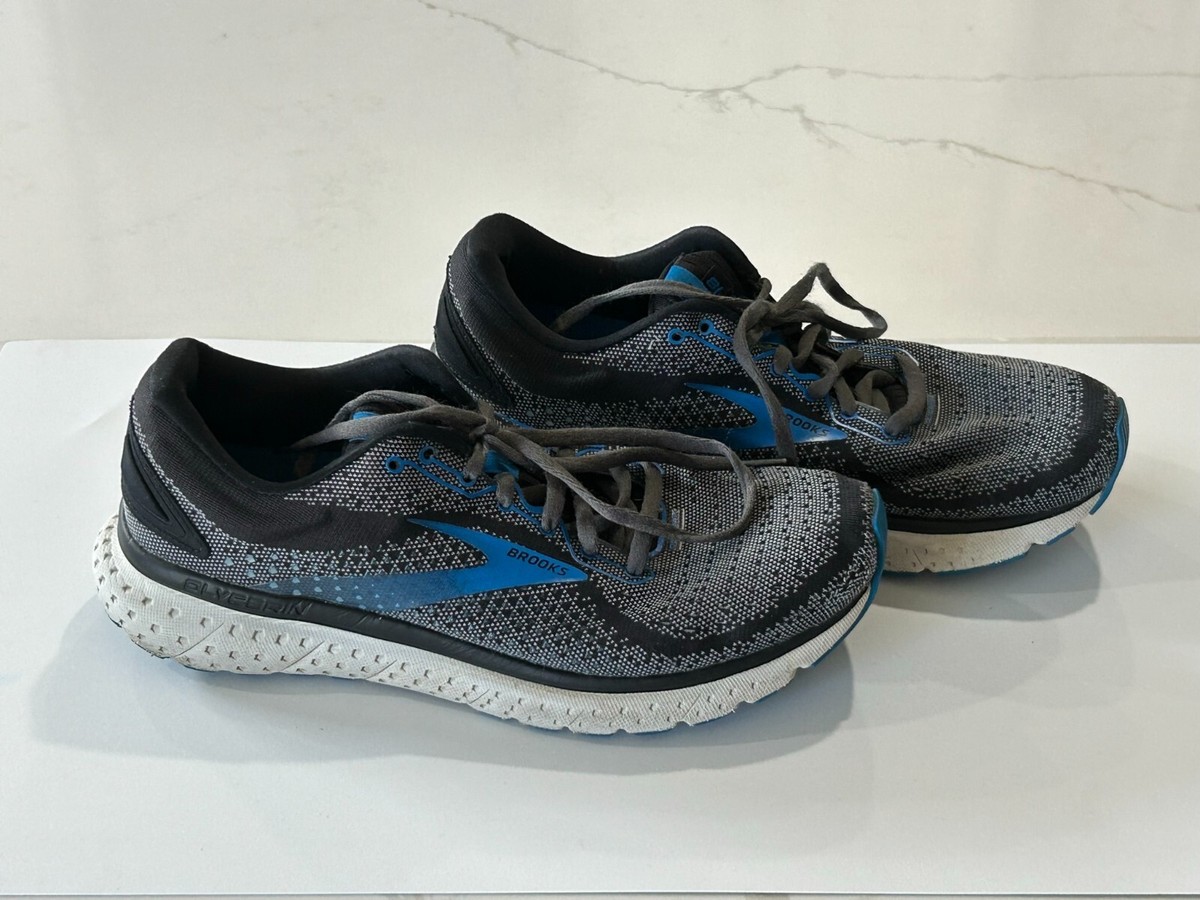 Brooks Glycerin 18 Mens Running Shoes Black Blue 1103291D064 Size 11‎ Brooks Glycerin 18 - Best Cushioned Running Shoes 2020 main image 3