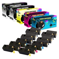 10 Toner Cartridge for Dell 1660 Laser C1660dn C1660dnw C1660 C1660W C1660cnw