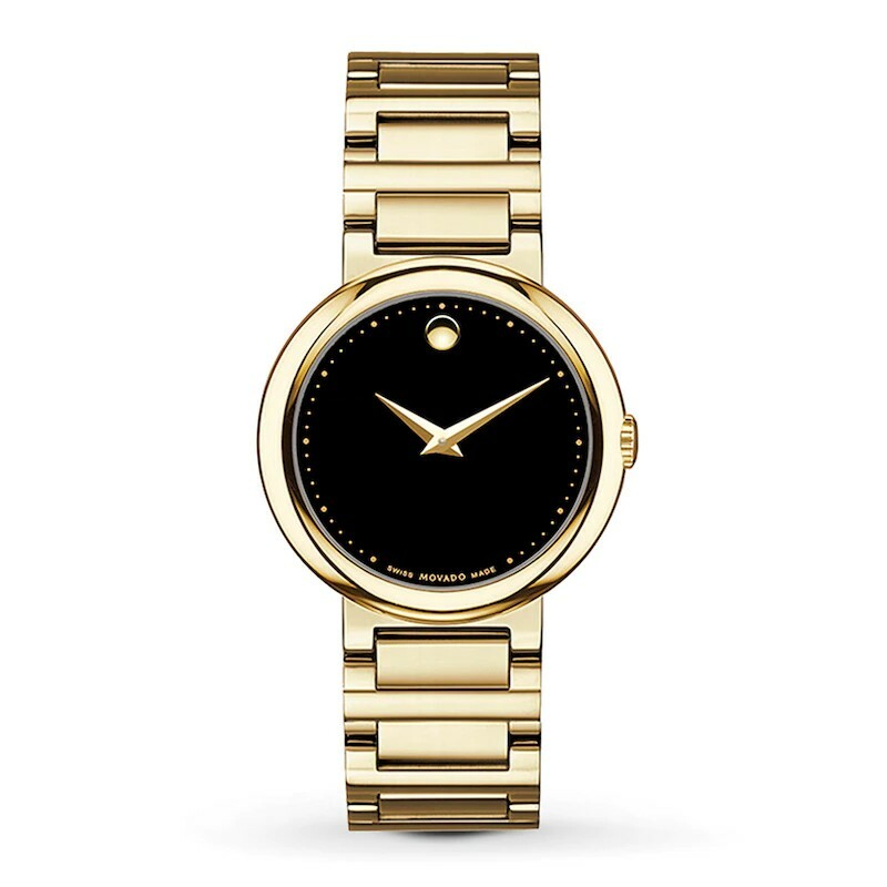 MOVADO Concerto Gold-Plated Stainless-Steel Ladies Watch 0606420