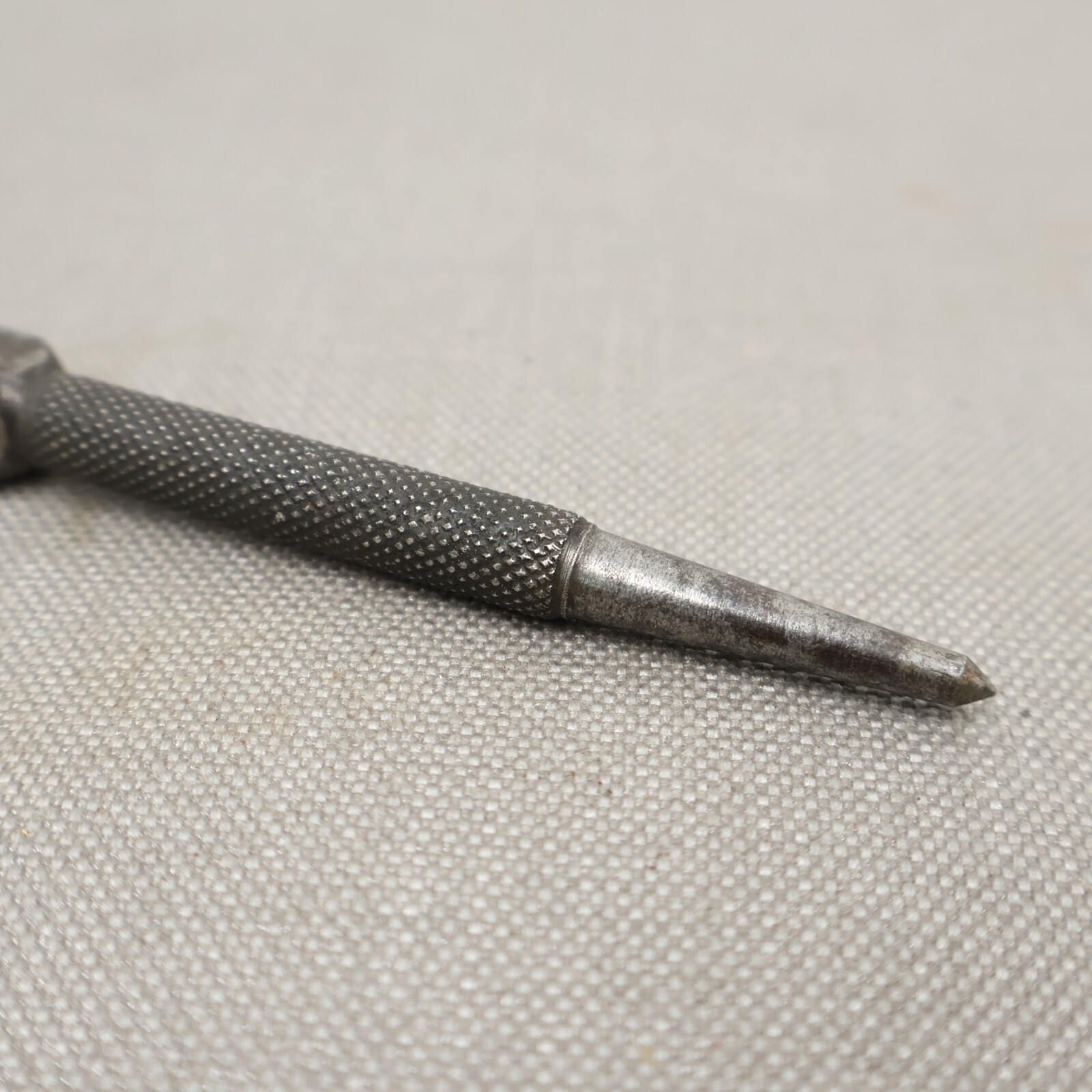 Vtg Starrett 1/8" Nail Set Center Punch Knurled 4in Long eBay