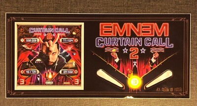 Eminem ''curtain call 2'' limitierter Promotion-Aufkleber Sticker