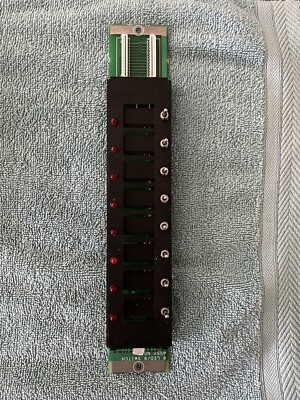 Simplex 565-073 (Rev D) Fire Alarm 8 LED Switch Assembly Board 