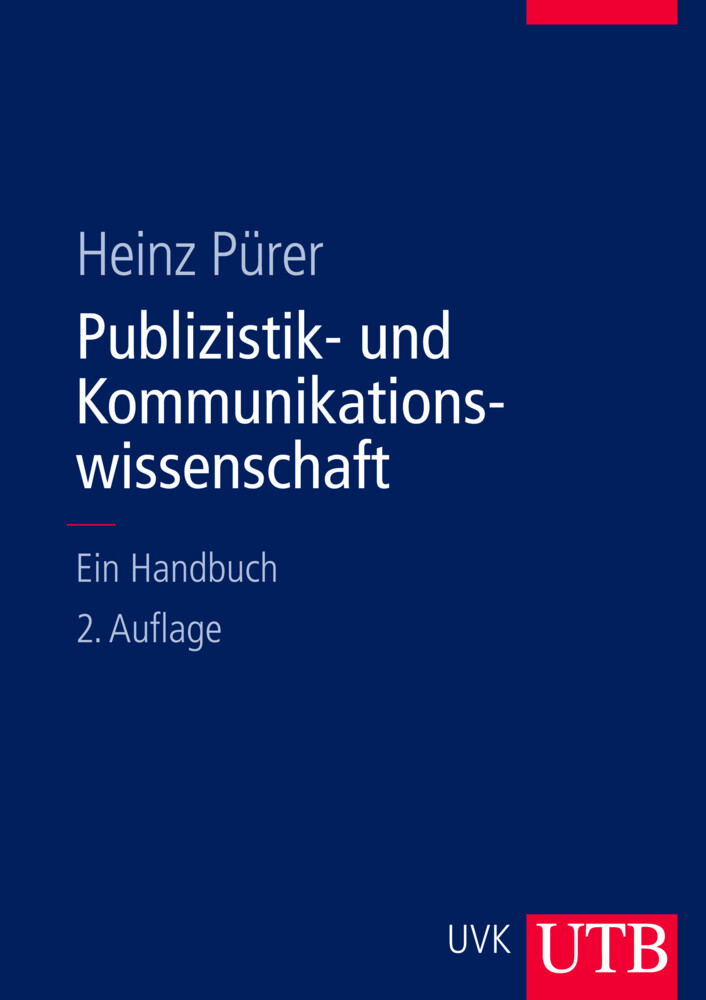 Thumbnail - Publizistik- Und Kommunikationswissenschaft | Ein Handbuch | Heinz