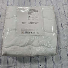 Martha Stewart ESSENTIALS Waterproof Mattress Pad TWIN SIZE