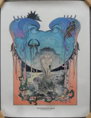 The Stealer Of Souls - M.W. Kaluta (1989) - Poster - Glimmer Graphics