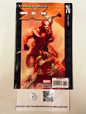 Ultimate X-men #76 NM Marvel Comic Book Gambit Rogue Cyclops Wolverine 3 HH5