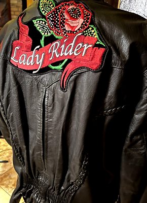 Women's Black Leather 