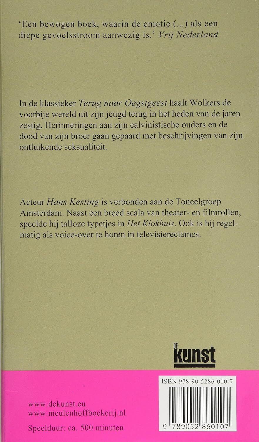 Thumbnail - Terug Naar Oegstgeest (luisterboek) Book Neu