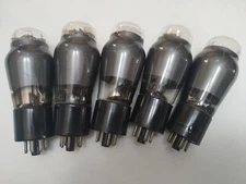 NOS 5x 6M6G KT61 EL33 production screws x LEAK tubes amplifier, strongly tested 