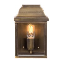 Wandleuchte AußEnlampe Laterne Messing 1 Flammig AußEnwandleuchte IP44 Hof E27