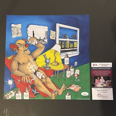 Sublime Signed 12x12 Vinyl Album Insert Eric Wilson Original