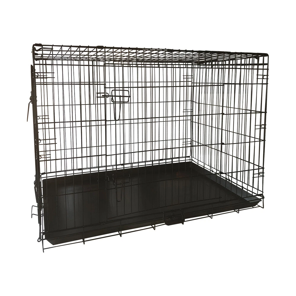 KONG UltraStrong Double Door Wire Dog Crate With Divider, 49 OFF