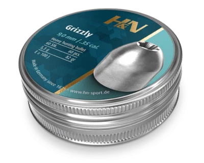 H&N Grizzly Ø9,00 (.35); 5,3g; 60 Stück