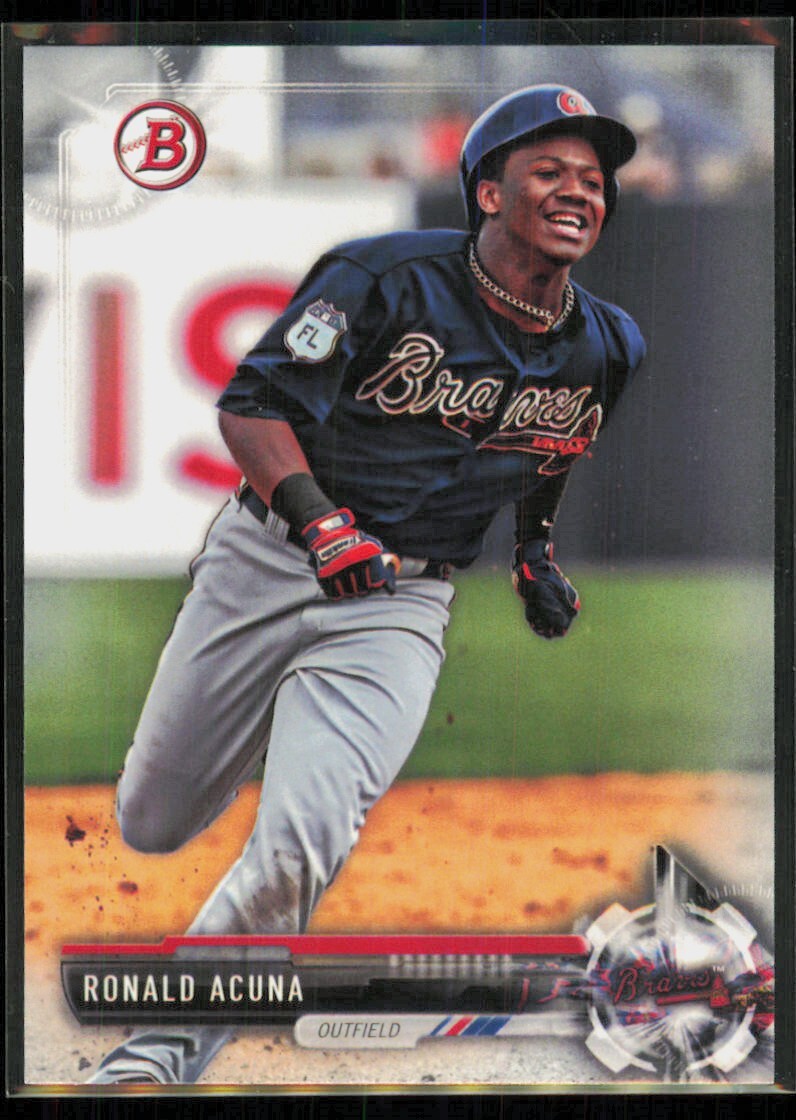 2017 Bowman Draft Paper Ronald Acuna Atlanta Braves #BD-39