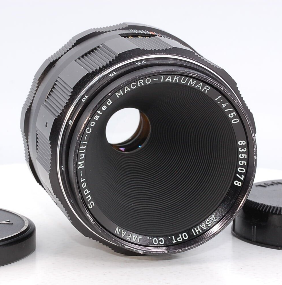 Pentax Supet Multi Coated Macro Takumar 50mm f/4 M42 smc [Exc+5