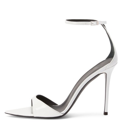 Damen Sandalen Knöchelriemen Nachtclub High Heels Pumps Stilettoabsatz Party 40