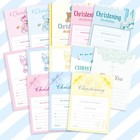 20x A5 Christening Invitations Invites Pads Packs Letters Sheets Boys Girls