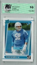 Penei Sewell 2021 Donruss Football #328 Gem Mint Rookie Card PGI 10