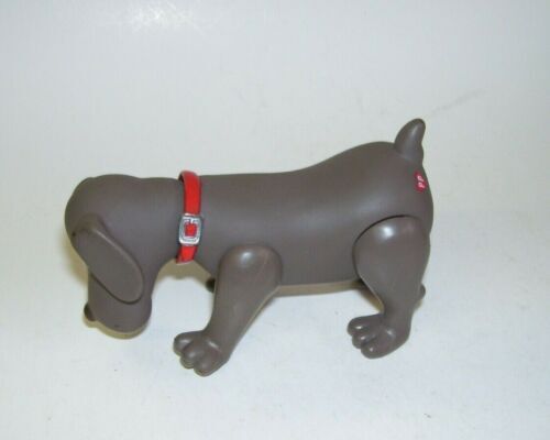 Figurine Ancienne Tonka Pound Puppies - Chien Jaune - PVC/Plastique - Occasion