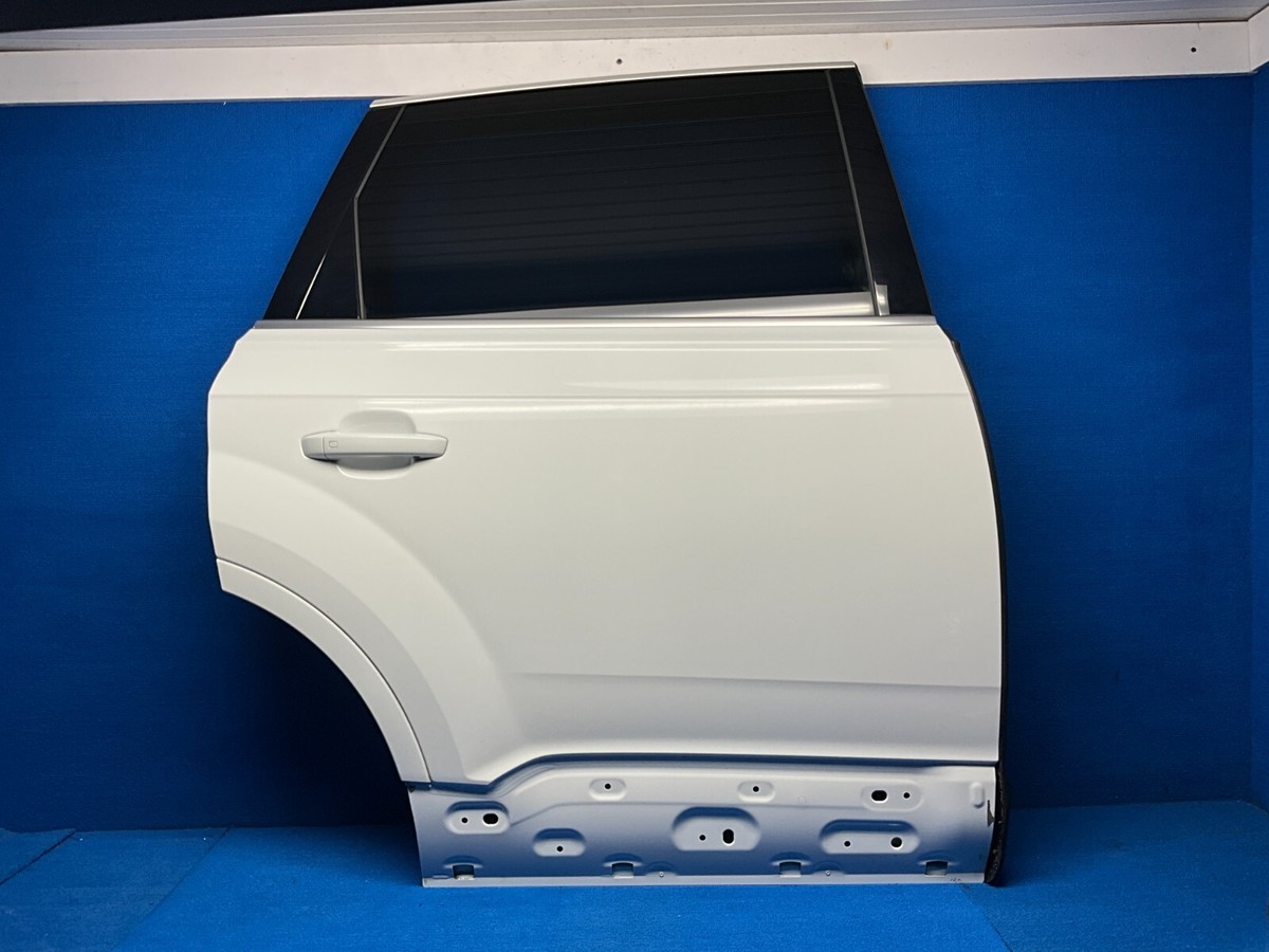 2017 - 2024 AUDI Q7 SQ7 REAR RIGHT PASSENGER SIDE DOOR SHELL WHITE