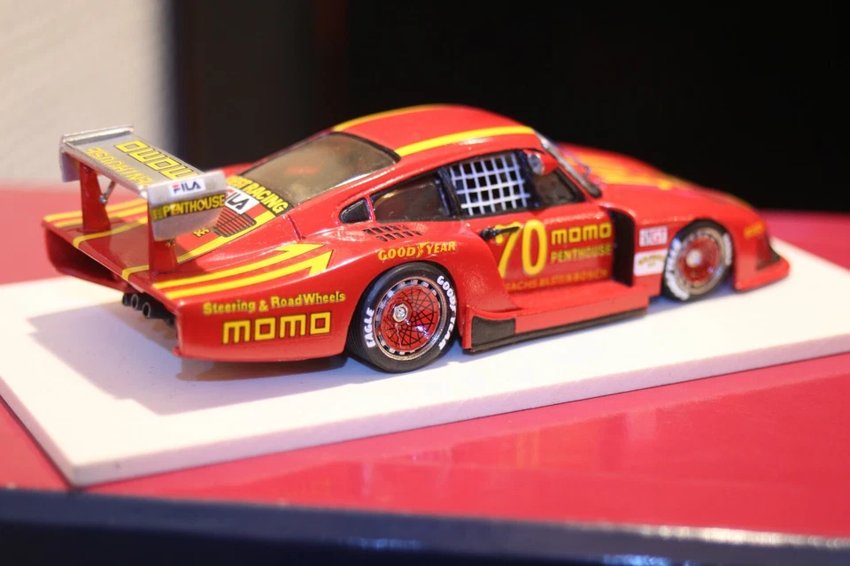 AMR PORSCHE 935/78 N°70 IMSA MOMO 200 Meillen Nurenberg 1981 1/43 No spark  - Photo 2/4