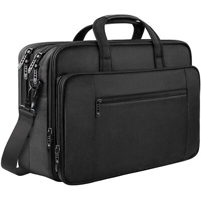 Aktentasche Herren Damen 17 Zoll Business Laptoptasche Groß
