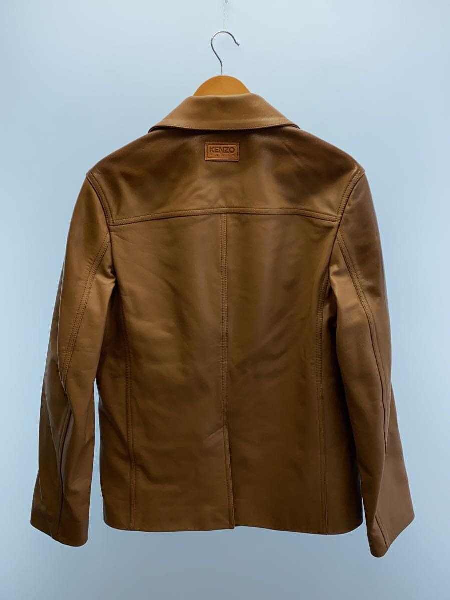 KENZO leather jacket blouson cowhide camel FE65LV2000AB cow Used