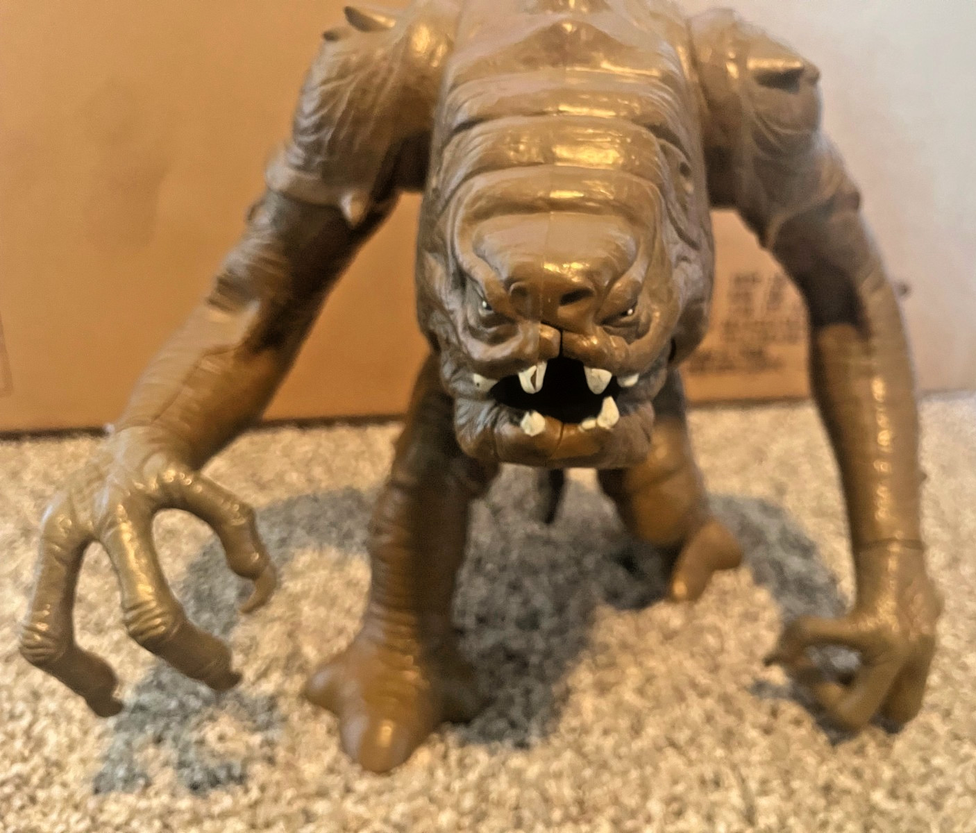 Star Wars 1983 Vintage Rancor Monster Figure Toy Kenner Comp