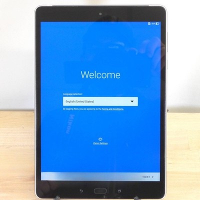 ASUS ZenPad Z10 32GB WiFi and Cellular Verizon P00I 9.7in Tablet Black