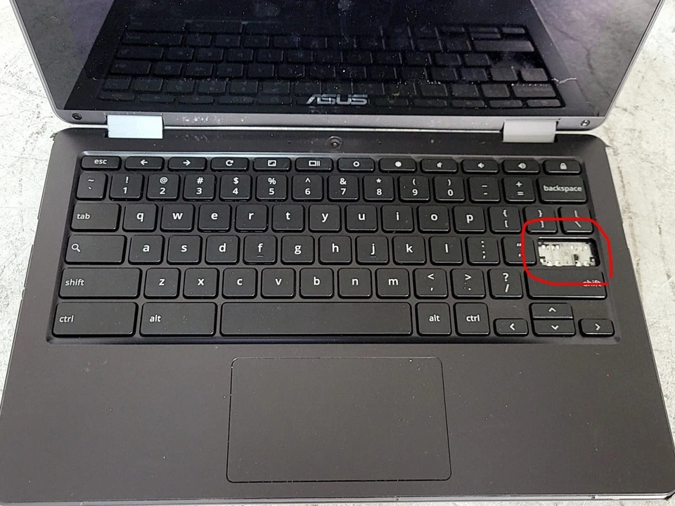 Chromebook ASUS C213S 11.6" Celeron N3350 32GB 4GB VER NOTAS Foto 2 de 4