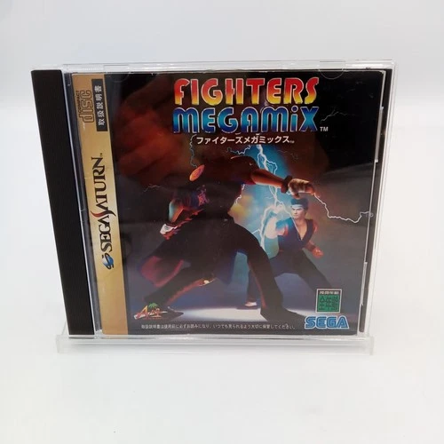 Fighters Megamix Sega Saturn Original Japanese CIB Complete
