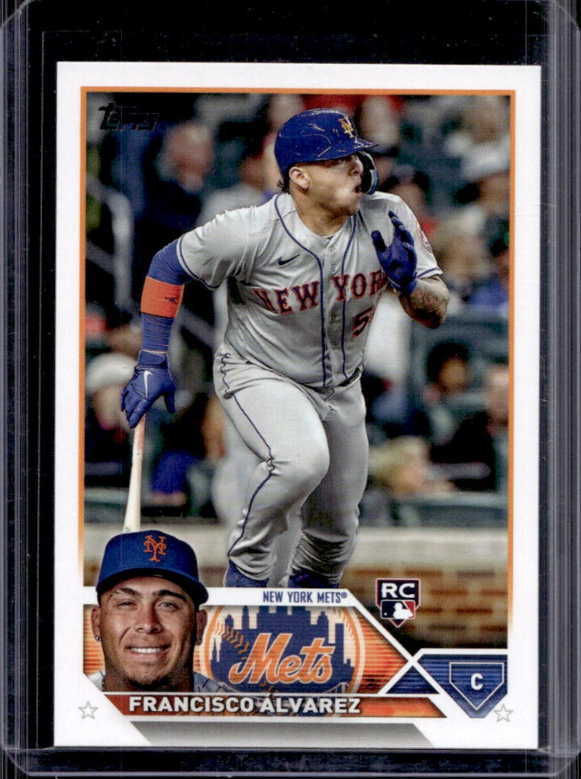 2023 Topps Francisco Alvarez RC Rookie #644 Mets