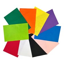 Image of Pack of 10 A4 Coloured Felt 180gsm Sheets