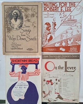 Seven Songs Way Down South, Short'nin Bread, On the Levee Sheet Music Lot