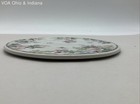 Andrea by Sadek Flowers & Berries Porcelain Trivet Cheese Plate Japan Vintage — photo 2