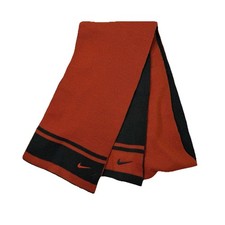 Vintage Nike Reversible Knit Scarf Embroidere...
