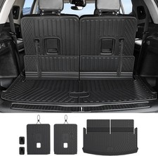 Cargo Mat Backrest Mats For 2021-2025 2026 Jeep Grand Cherokee L 3rd Row Manual Cargo Mat Backrest Mats For 2021-2025 2026 Jeep Grand Cherokee L 3rd Row Manual