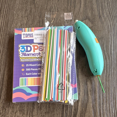 TOPUS 3D Pen Filament Refills PCL Multicolor Refill Sticks for 3D Pen