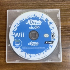uDraw Studio (Wii, 2010) Disc and Plastic Case SPOTLESS