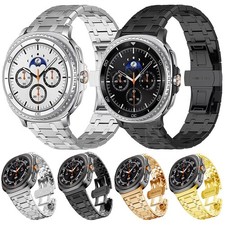 Stainless Steel Strap Metal Band for Samsung Galaxy Watch 8/8 Classic/Ultra 47mm