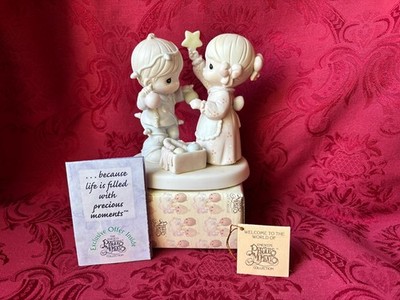 PRECIOUS MOMENTS 1992 ''527378'' ''YOU ARE MY FAVORITE STAR'' NEW-NO BOX W/REG & TAG