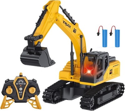 Excavadora De Control Remoto a 1:22 RC Pequeño Juguetes Construcción Para Niños