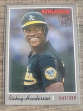 2021 Topps - 70 Years of Topps Baseball Rickey Henderson #70YT-20